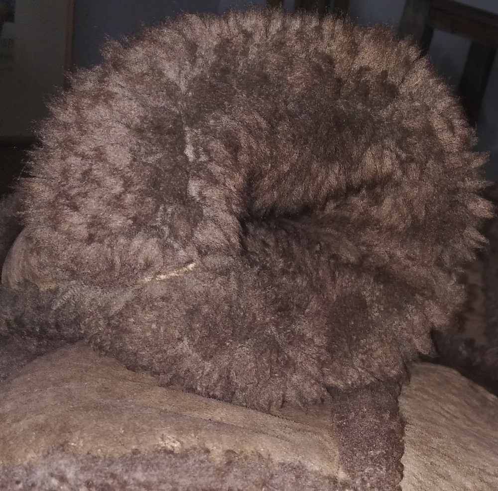 Ferris Bro's Furs Genuine Shearling Sheepskin Vintage Marlboro Man Style Jacket - Picture 6 of 15